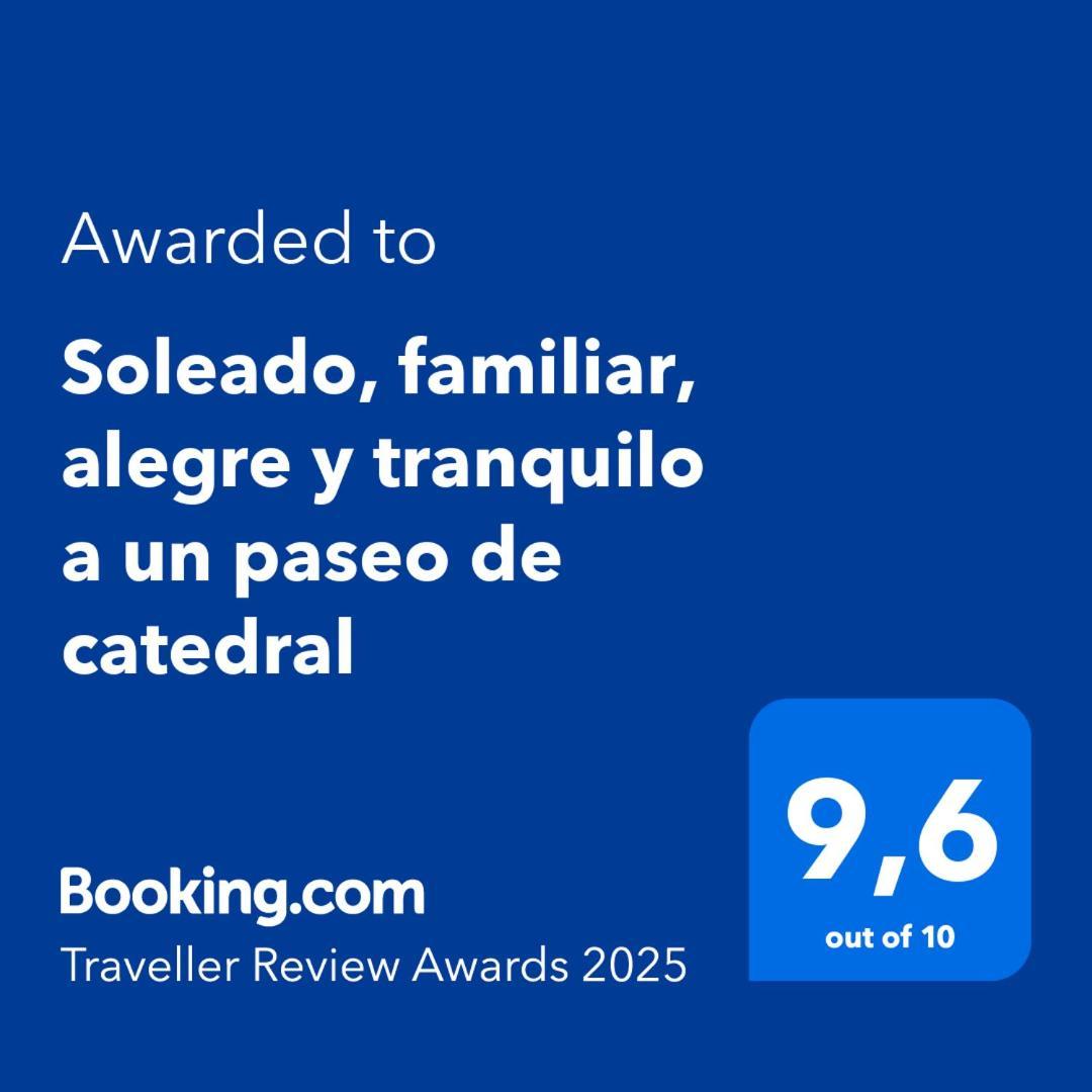 Apartament Soleado, Familiar, Alegre Y Tranquilo A Un Paseo De La Catedral *